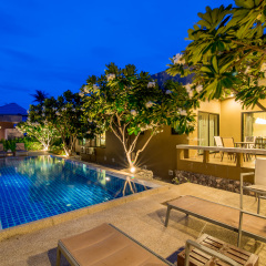 Отель Villa Na Pran, Pool Villa бассейн фото 2