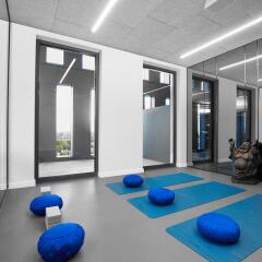 Hyperion Hotel München Мюнхен фитнесс-зал