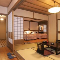 Отель Kurokawa Onsen Yumerindo Япония, Минамиогуни - отзывы, цены и фото номеров - забронировать отель Kurokawa Onsen Yumerindo онлайн комната для гостей фото 3