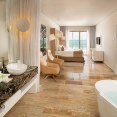 Отель Paradisus Palma Real Golf & Spa Resort All Inclusive Доминикана, Пунта Кана - 1 отзыв об отеле, цены и фото номеров - забронировать отель Paradisus Palma Real Golf & Spa Resort All Inclusive онлайн ванная фото 2