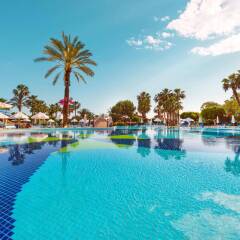 Terrace Beach Resort Турция, Сиде - отзывы, цены и фото номеров - забронировать отель Terrace Beach Resort онлайн бассейн