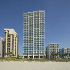 Отель Ocean 22 by Hilton Grand Vacations пляж фото 2