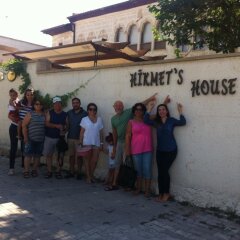 Отель Hikmet's House Аванос приотельная территория