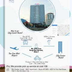 Sky Center Hostel городской автобус