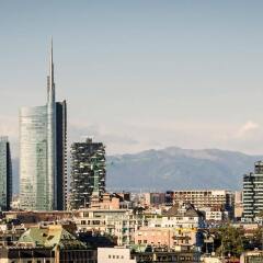 Отель SuiteLowCost - Porta Garibaldi Милан балкон