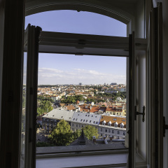 Le Palais Art Hotel Prague балкон