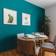 Отель Hip, Tech Top Floor Apt, w/ Private Terrace Мехико фото 17