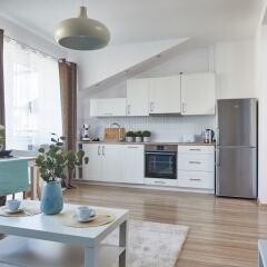 Апартаменты Praga-Poludnie Blue Apartment Варшава в номере