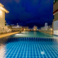 Отель Hallo Patong Dormtel And Restaurant Патонг бассейн фото 2