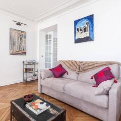 Отель onefinestay - Batignolles Apartments Франция, Париж - отзывы, цены и фото номеров - забронировать отель onefinestay - Batignolles Apartments онлайн комната для гостей фото 3