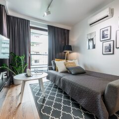 Отель YourSecondFlat Siedmiogrodzka Польша, Варшава - отзывы, цены и фото номеров - забронировать отель YourSecondFlat Siedmiogrodzka онлайн комната для гостей фото 4