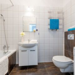 Апартаменты P&O Apartments Okecie ванная