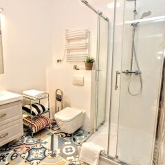 Отель RentPlanet Apartament Polwiejska Польша, Познань - отзывы, цены и фото номеров - забронировать отель RentPlanet Apartament Polwiejska онлайн ванная