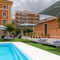 Отель Soho Boutique Jerez & Spa Испания, Херес-де-ла-Фронтера - отзывы, цены и фото номеров - забронировать отель Soho Boutique Jerez & Spa онлайн бассейн фото 3