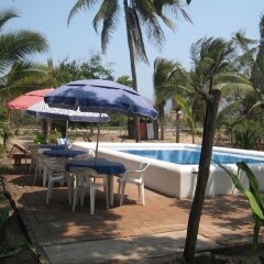 Отель Bungalos Sol Dorado Мексика, Коакоюл - отзывы, цены и фото номеров - забронировать отель Bungalos Sol Dorado онлайн бассейн