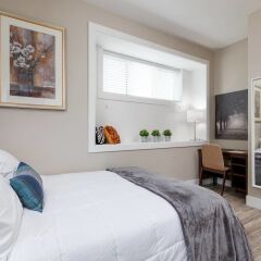 Отель Private and Cozy 2bdr 2BA Home in Kitsilano Канада, Ванкувер - отзывы, цены и фото номеров - забронировать отель Private and Cozy 2bdr 2BA Home in Kitsilano онлайн комната для гостей фото 3