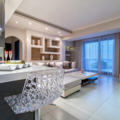 Отель Kymothoe Elite Греция, Закинф - отзывы, цены и фото номеров - забронировать отель Kymothoe Elite онлайн комната для гостей фото 3