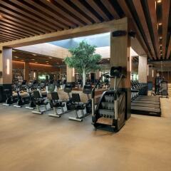 Отель Unique Club at Lopesan Costa Bávaro - All Inclusive Доминикана, Пунта Кана - отзывы, цены и фото номеров - забронировать отель Unique Club at Lopesan Costa Bávaro - All Inclusive онлайн фитнесс-зал фото 2