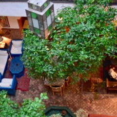 Отель Riad Lakhdar Марракеш балкон
