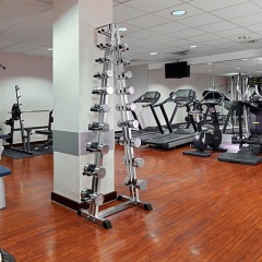 Отель Courtyard by Marriott Munich City Center фитнесс-зал фото 3
