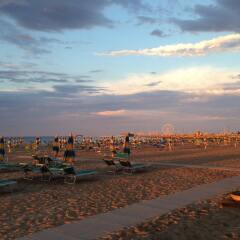 Hotel Imperial Beach Римини пляж фото 2