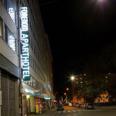 Отель Forenom Pop-up Hotel Финляндия, Хельсинки - отзывы, цены и фото номеров - забронировать отель Forenom Pop-up Hotel онлайн вид на фасад