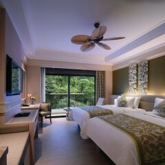 Отель Shangri-La Rasa Sentosa, Singapore (SG Clean) Сингапур, Сингапур - 2 отзыва об отеле, цены и фото номеров - забронировать отель Shangri-La Rasa Sentosa, Singapore (SG Clean) онлайн комната для гостей фото 2