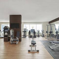 Отель Hyatt Place Dubai Al Rigga Residences фитнесс-зал