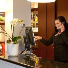 Отель Bastion Hotel Utrecht Нидерланды, Утрехт - 1 отзыв об отеле, цены и фото номеров - забронировать отель Bastion Hotel Utrecht онлайн интерьер отеля фото 3