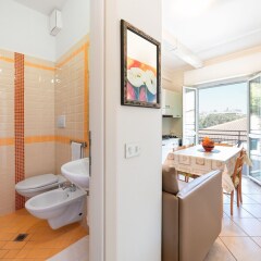 Отель Villa Maria Apartments Италия, Риччоне - отзывы, цены и фото номеров - забронировать отель Villa Maria Apartments онлайн ванная фото 2