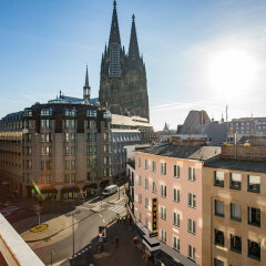 Отель Boutique 003 Koln am DOM балкон