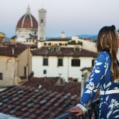 Отель The Place Firenze Италия, Флоренция - отзывы, цены и фото номеров - забронировать отель The Place Firenze онлайн балкон