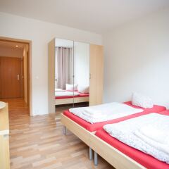 Отель Aparion Apartments Leipzig Family Германия, Лейпциг - отзывы, цены и фото номеров - забронировать отель Aparion Apartments Leipzig Family онлайн комната для гостей