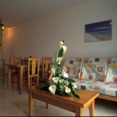 Отель Cala Apartments 3Pax Bajo D Испания, Гинигинамар - отзывы, цены и фото номеров - забронировать отель Cala Apartments 3Pax Bajo D онлайн комната для гостей фото 2