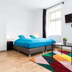 Отель CheckVienna - Apartment Familienplatz Австрия, Вена - отзывы, цены и фото номеров - забронировать отель CheckVienna - Apartment Familienplatz онлайн комната для гостей фото 5