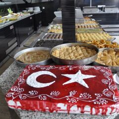 Akdeniz Beach Hotel Турция, Олюдениз - 1 отзыв об отеле, цены и фото номеров - забронировать отель Akdeniz Beach Hotel онлайн питание фото 2