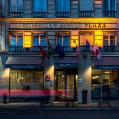 Отель Hôtel Madeleine Plaza вид на фасад фото 2