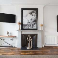 Отель Re-imagined Flat in Georgian Architecture Townhouse Эдинбург удобства в номере
