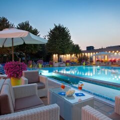 Отель Terme Cristoforo Италия, Абано-Терме - отзывы, цены и фото номеров - забронировать отель Terme Cristoforo онлайн бассейн фото 3