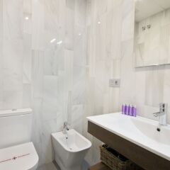 Habitat Suites Gran Vía 17 Hotel ванная