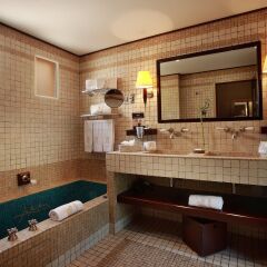Отель Hôtel Saint Amour La Tartane ванная фото 2