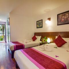 Отель Vinh Hung Riverside Resort Хойан комната для гостей фото 2