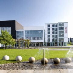 Отель Scandic Jacob Gade Дания, Вайле - отзывы, цены и фото номеров - забронировать отель Scandic Jacob Gade онлайн вид на фасад
