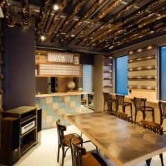 Hakata Minoshima Hostel FUTAGI Хаката питание фото 2