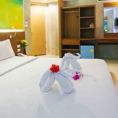 B2 Sea View Pattaya Boutique & Budget Hotel комната для гостей фото 6