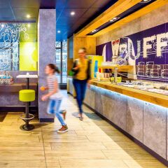 Отель Ibis budget Leipzig City гостиничный бар