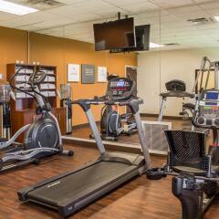 Отель Comfort Suites East Broad At 270 Колумбус фитнесс-зал