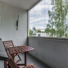 Апартаменты Local Nordic Apartments - Polar Bear Ювяскюля балкон
