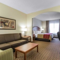 Отель Comfort Inn & Suites Quail Springs США, Оклахома-Сити - отзывы, цены и фото номеров - забронировать отель Comfort Inn & Suites Quail Springs онлайн комната для гостей фото 5