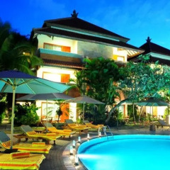 Отель White Rose Kuta Resort, Villas & Spa бассейн фото 2